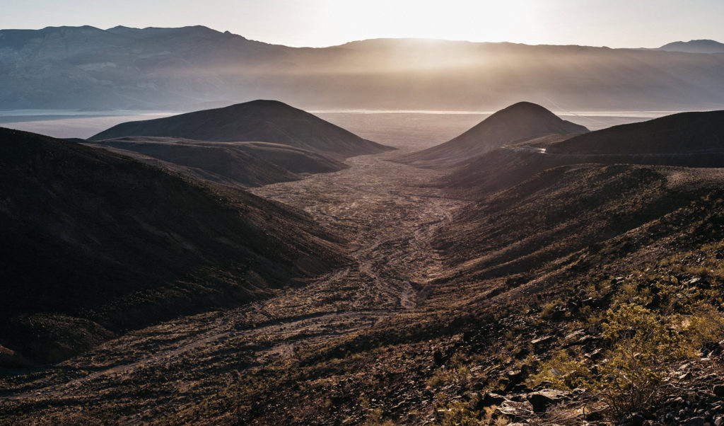 Sunrise photo at Death Valley National Park