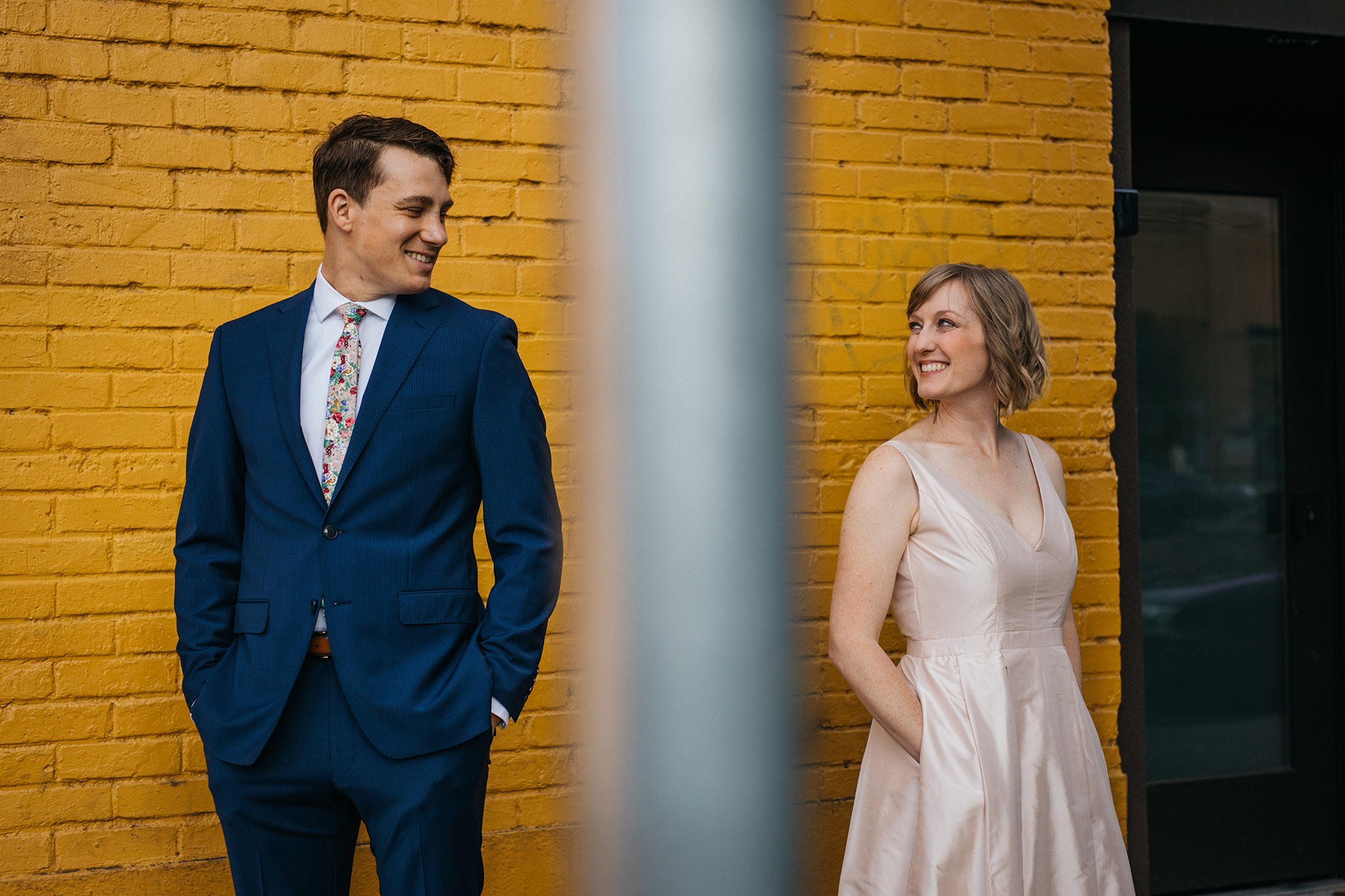 Creative wedding photography in downtown Portland